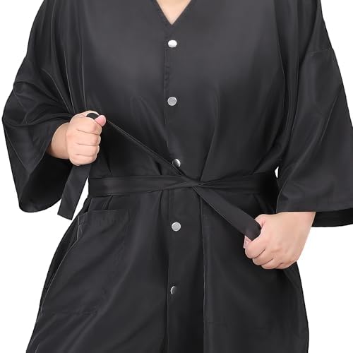 Noverlife Hair Salon Smocks Cape for Clients, Salon Client Gown Robes Cape - Image 5