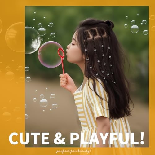 Teenitor 2000Pcs Clear Hair Ties Small Hair Elastics Rubber Hair Bands - Image 6