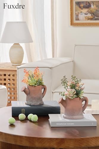 Artificial Succulents in Waterproof and Drop-resistant Pots with 2 Pack - Image 6