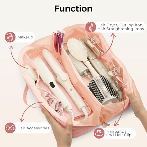 Hair Tool Organizer for Dyson Airwrap and Shark, Pink - Image 2