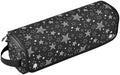 Hair Tools Travel Bag with Heat Resistant Mat Detachable 2-in-1 Curling Iron Travel Case Hot Tools Organizer for Straightener Flat Iron Black Stars by WelcometoElliTarr