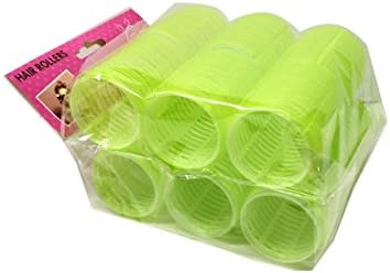 Set of 12 x X-Large Size (1-3/4” Diameter) Self Grip Hair Rollers Pro Salon Hairdressing Curlers - Image 5