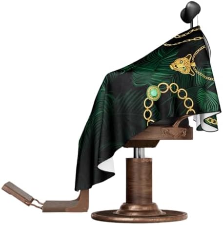 Professional Barber Cape - Hair Cutting Cape with Adjustable Neck Closure, Salon Quality Styling Cape for Hairdressers and Barbers - Forest - Image 5