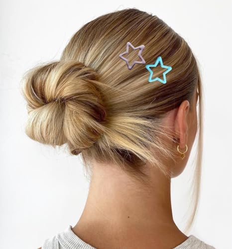 Snap Hair clips hair style accessories kits for girl women ballet dance U shaped hair pins Bobby clips,42pcs (Brown, 2 inch kit) - Image 6