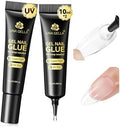 UNA GELLA Super Strong Nail Glue 2Pcs*10ml Semi Solid by UNAGELLA