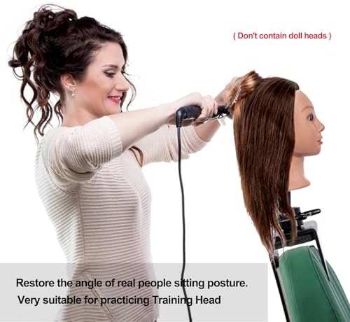 Mannequin Clamp Stand for Chair for Hairdresser Styling with Clamp stand (2 Pack) - Image 2