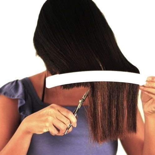 Original CreaClip Set Hair Cutting Tool - As Seen on Shark Tank - DIY Home Hair Cutting Clips for Bangs, Layers, and Split Ends, Hair Cutting Guide (Set of 2) (Pack of 2) - Image 5