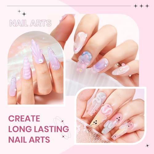 3d Sculpting Gel for Nail Art, Non-Stick Hand Solid Builder Gel - Image 5