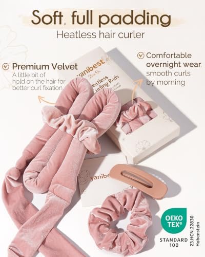 Yanibest Heatless Hair Curler, No Heat Hair Curlers to Sleep in - Image 3