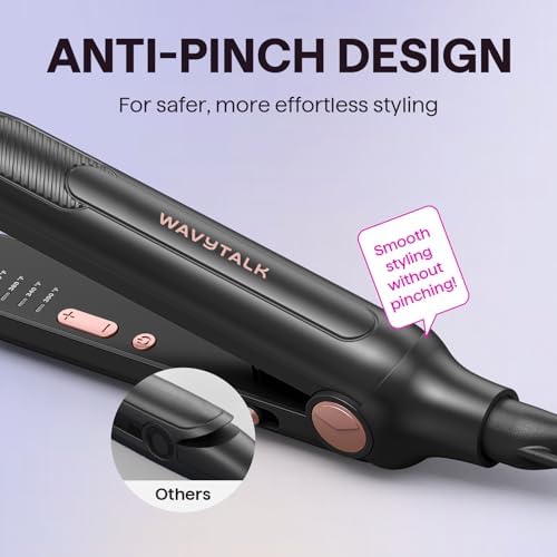 Wavytalk 0.3" Pencil Flat Iron Small Straightener for Short Hair&Pixie Cut - Image 5