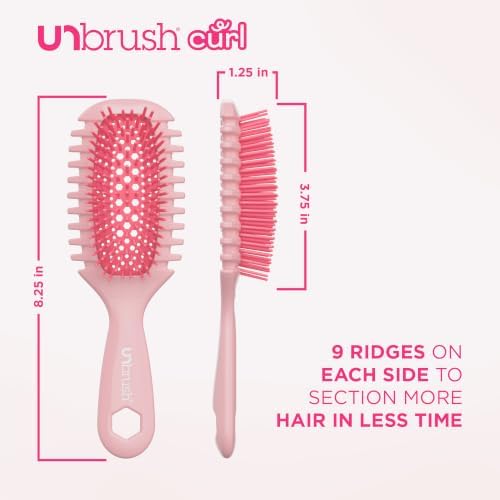 FHI Heat UNbrush Curl Detangling Brush for use on Wet Hair Only - Image 6