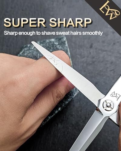 Professional Hair Scissors 6" Sharp Blades, Hair Cutting Shears - Image 2