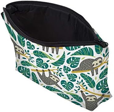 Deanfun Makeup Case Small, Cosmetic Zipper Bag Waterproof for Purse Mini, Women Cute Traveling Accessories Pouch for Ladies Thanksgiving Sloth D2-51476 - Image 4