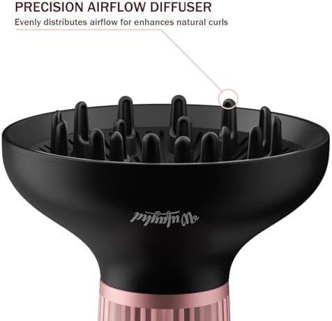 Diffuser Hair Dryer for Curly Hair, Enhances Curls and Volume Hair Diffuser - Image 5