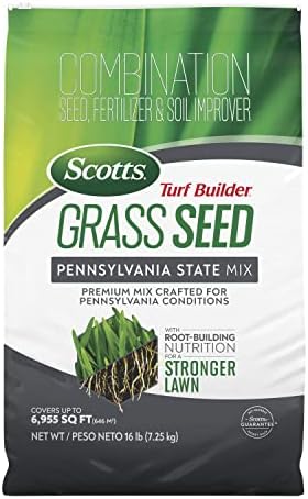 Scotts Turf Builder Grass Seed Pennsylvania State Mix, 16 lbs. by Unknown