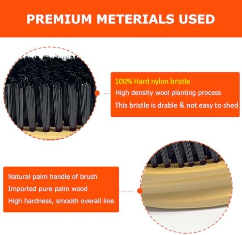 Palm Wave Brush 360 Curved Hard Bristle Hair Brushes for Men Wavers - Image 3