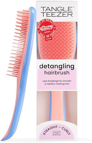 Tangle Teezer Ultimate Detangler Brush, Straight to Wavy, Apricot Blaze by TangleTeezer