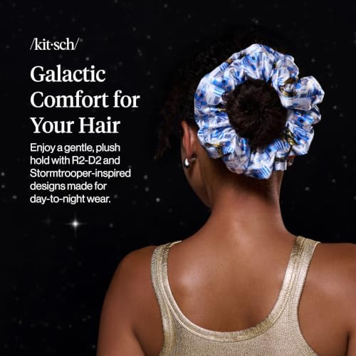 Kitsch x Star Wars R2-D2 & Stormtrooper Pillow Scrunchies for Women - 2pcs - Image 3