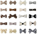 20 PCS Baby Hair Clips Set 2'' Toddler Girl Hair Bows Fully Covered Barrettes Infant Tiny Hair Accessories for Babies Kids Fine Hair by Unknown
