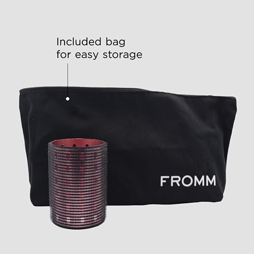 Fromm Thermalux Aluminum Core Professional Hair Rollers, 2" & 2.5", 8-Pack - Image 6
