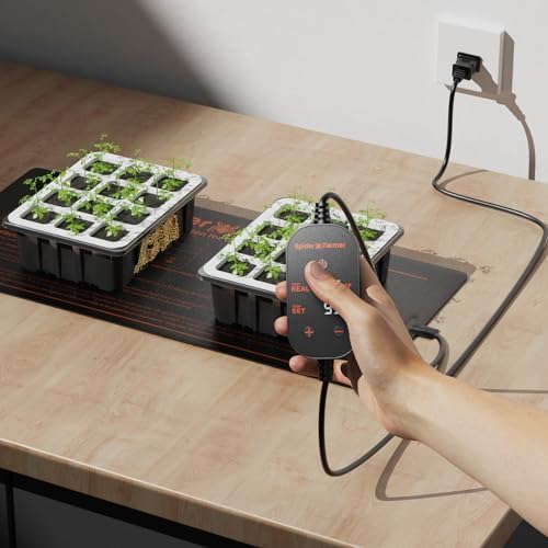 Spider Farmer 10"x20.75" Seedling Heat Mat with Built-in Thermostat - Image 7