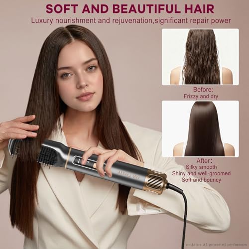Dryhsip 5 in 1 Hair Styler & Wrap Air Curler, Low-Speed Hair Tools - Image 5