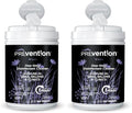 Prevention All Purpose Disinfectant Wipes – Canister of Cleaning Wipes for Salons, Spas, Wellness Centers and Yoga Studios – Hospital Grade Surface Sanitizing – 160 Count (Pack of 2) by Prevention