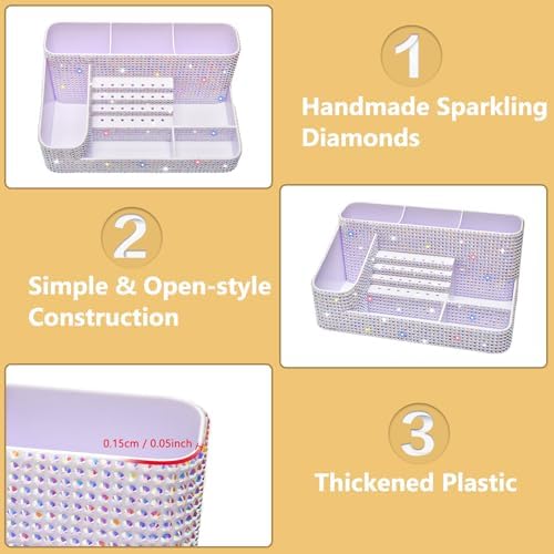 CGBE Nail Drill Holder, 28 Holes Nail Drill Bit Holder - Bling dz-White - Image 3