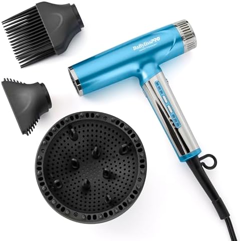 BaBylissPRO Nano Titanium Professional Nano Light Ionic Dual-Voltage Lightweight Hair Dryer by Unknown
