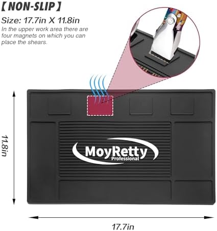 MoyRetty Magnetic Barber Organizer Mat for Clippers - Image 2