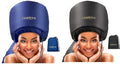 Hair Dryer Bonnet with Integrated Headband - Reduces Heat Around Ears & Neck, Blow Dryer Attachment for Faster Drying, Hair Drying Cap/Hood - Set of 2 by GRANTEVA