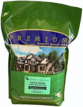 Sun & Shade Lawn Grass Seed Mixture, 5 lb by TwinCitySeedCo
