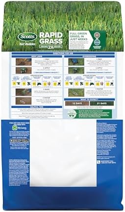 Scotts Turf Builder Rapid Grass Sun & Shade Mix, 2.4 lbs. (Pack of 6) - Image 2
