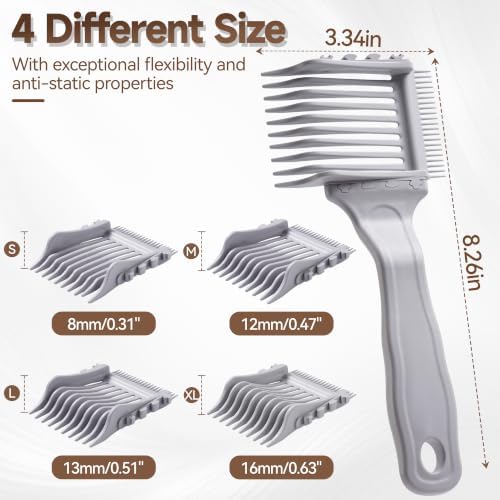 4-in-1 Detachable Fade Comb Set - Image 4