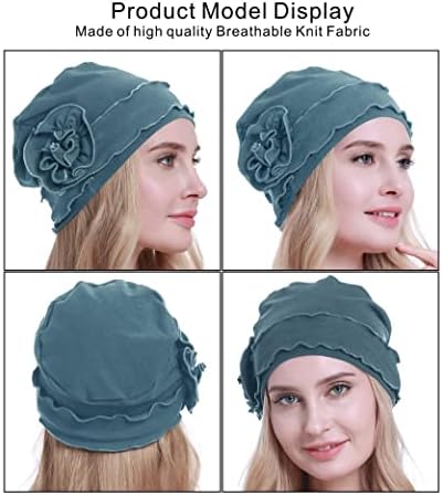 osvyo Chemo Headwear Turban Cap for Women - Cancer Beanie Hair Loss Sealed Packaging - Image 2