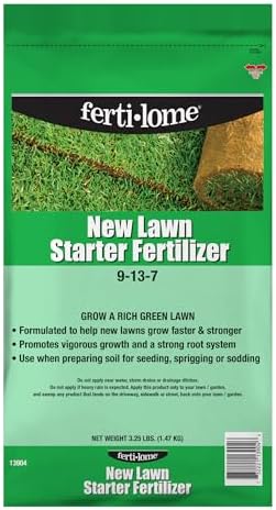 Fertilome (13904) New Lawn Starter Fertilizer 9-13-7, 3.25 lbs by ferti-lome