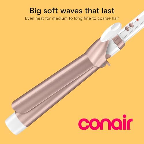 Conair Long Barrel Curling Iron, Double Ceramic, 1 1/2" Width - Image 2