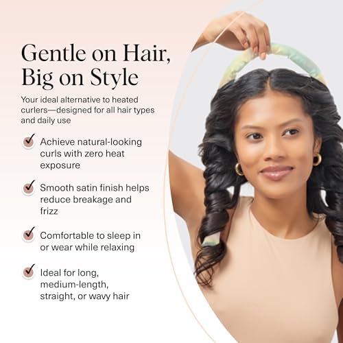 Kitsch Satin Heatless Curls Overnight Set - Aura - Image 3