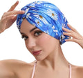 Daisy Adjustable Silk Bonnet Satin Curly Hair Wrap for Sleeping Women by KAAHYNNO