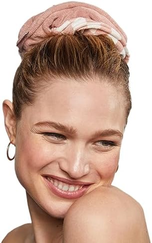 Kitsch Microfiber Quick-Dry Hair Towel Scrunchie - Terracotta, 2 pcs - Image 3