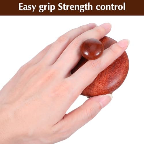 Wooden Scalp Massager for Hair Growth,Bamboo Massage Brush with Bag - Image 5