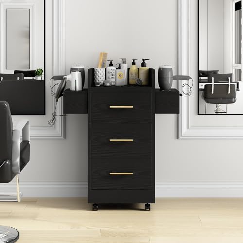 4ever2buy Salon Station for Hair Stylist, Salon Station Cart with Wheels - Image 6