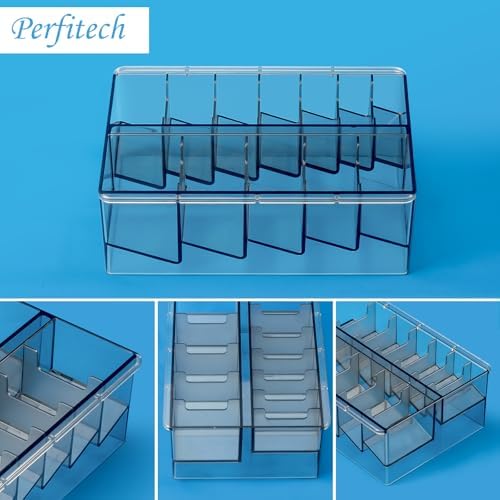 Perfitech Clipper Guard Holder Organizer with 12 Slots, Sturdy PC Material - Image 6