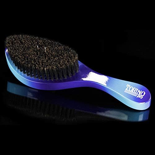 Torino Pro Wave Brushes By Brush King #88- Medium Hard Curve Wave brush- Great 360 waves brush for wolfing - Image 2