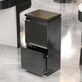 Stainless steel Beauty Salon Storage Cabinet, 3 Drawers Barber Salon Station for Hair Stylist, Barber Salon Station Styling Station Equipment, Barber Shop Beauty Spa Tattoo Tool Storage Cabinet by Unknown