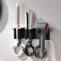 Wall Mount Hair Tool Organizer, Hair Dryer and Curling Iron Holder by Homestorage