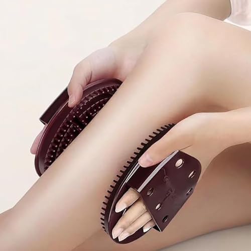 2 Pcs Meridian Brush Massage Brush, Beauty Salon Professional Custom Meridian Brush, Acupressure Meridian Brush, Meridian Scalp Massage Brush, Full Body Relaxation Comb - Image 5
