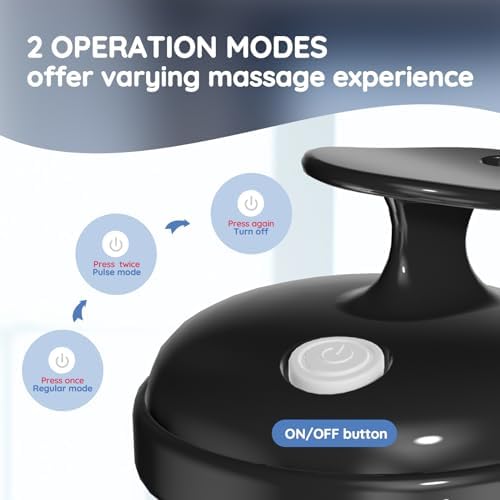 Scalp Massager Electric Hair Growth Scrubber for Dandruff Removal - Image 2