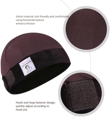 Velvet Wig Grip Cap, Keeps Wig in Place, Modal Cotton, 1 Pack - Image 3
