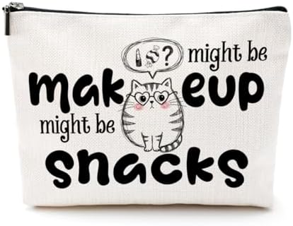 Friendship Gifts for Women, Bestie Makeup Bag Reusable Snack Bags by Unknown